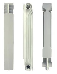 Секция алюминиевого радиатора, изготовленного методом литья